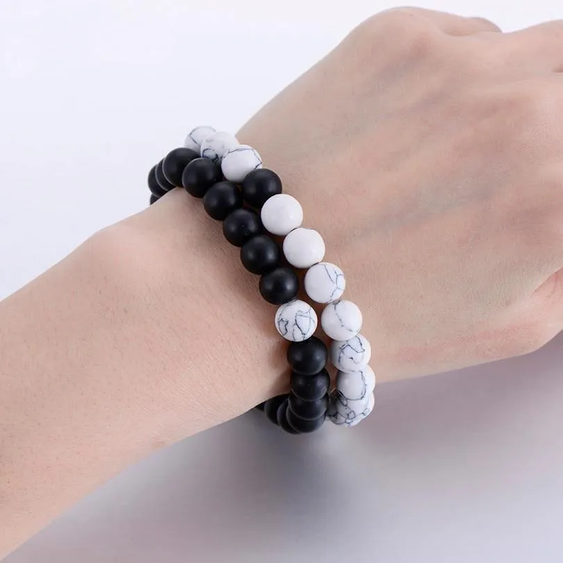 2Pcs/Set Couples Distance Bracelet (multiple sets to choose)