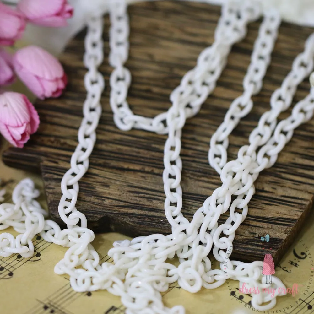 Acrylic Chain - Off White