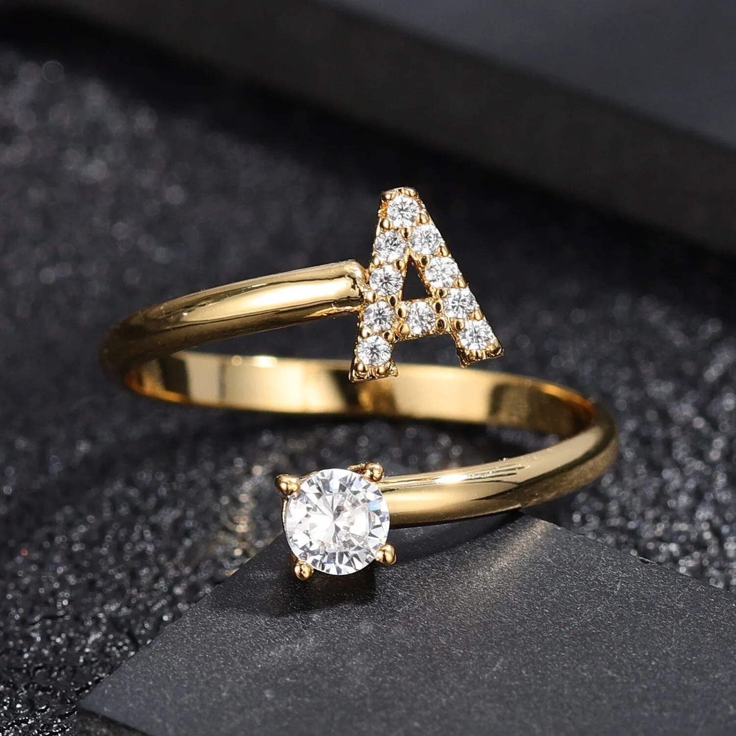 Adjustable Initial Letter Rings