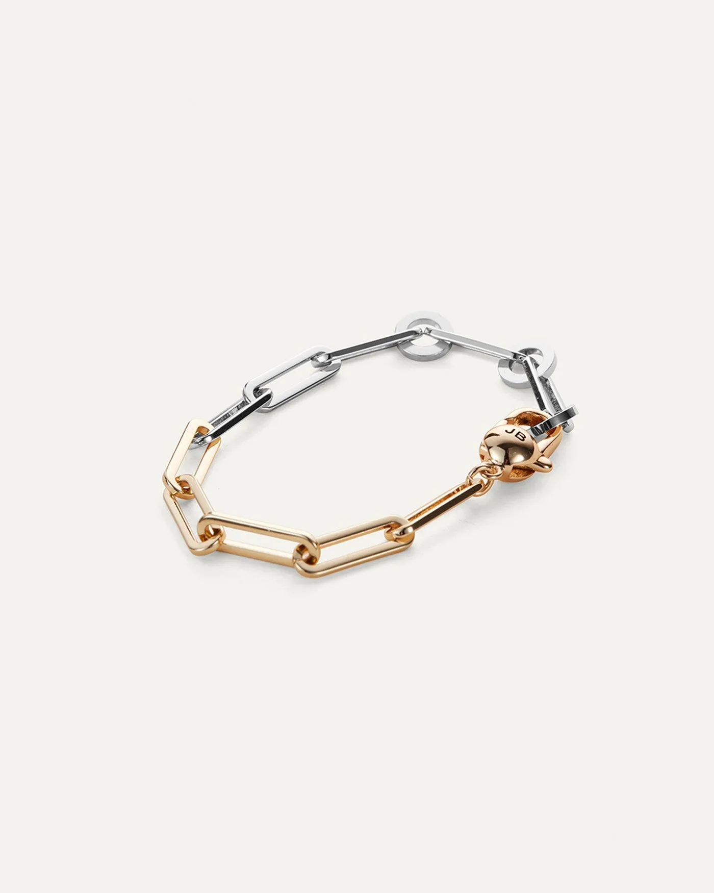 Andi Slim Two-Tone Bracelet