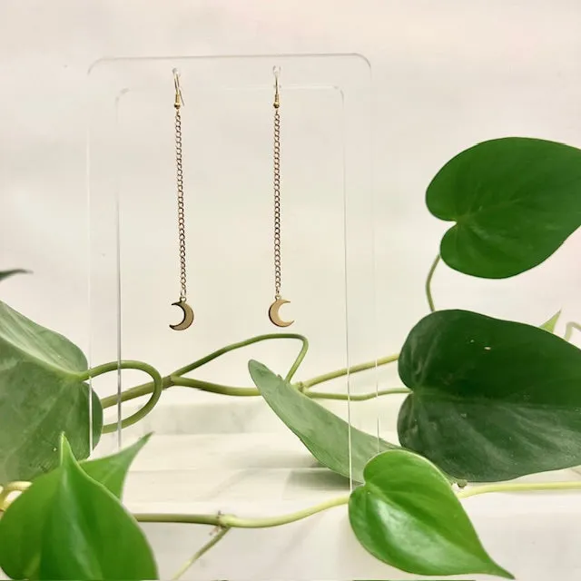 Arch Earrings - Simple Moon