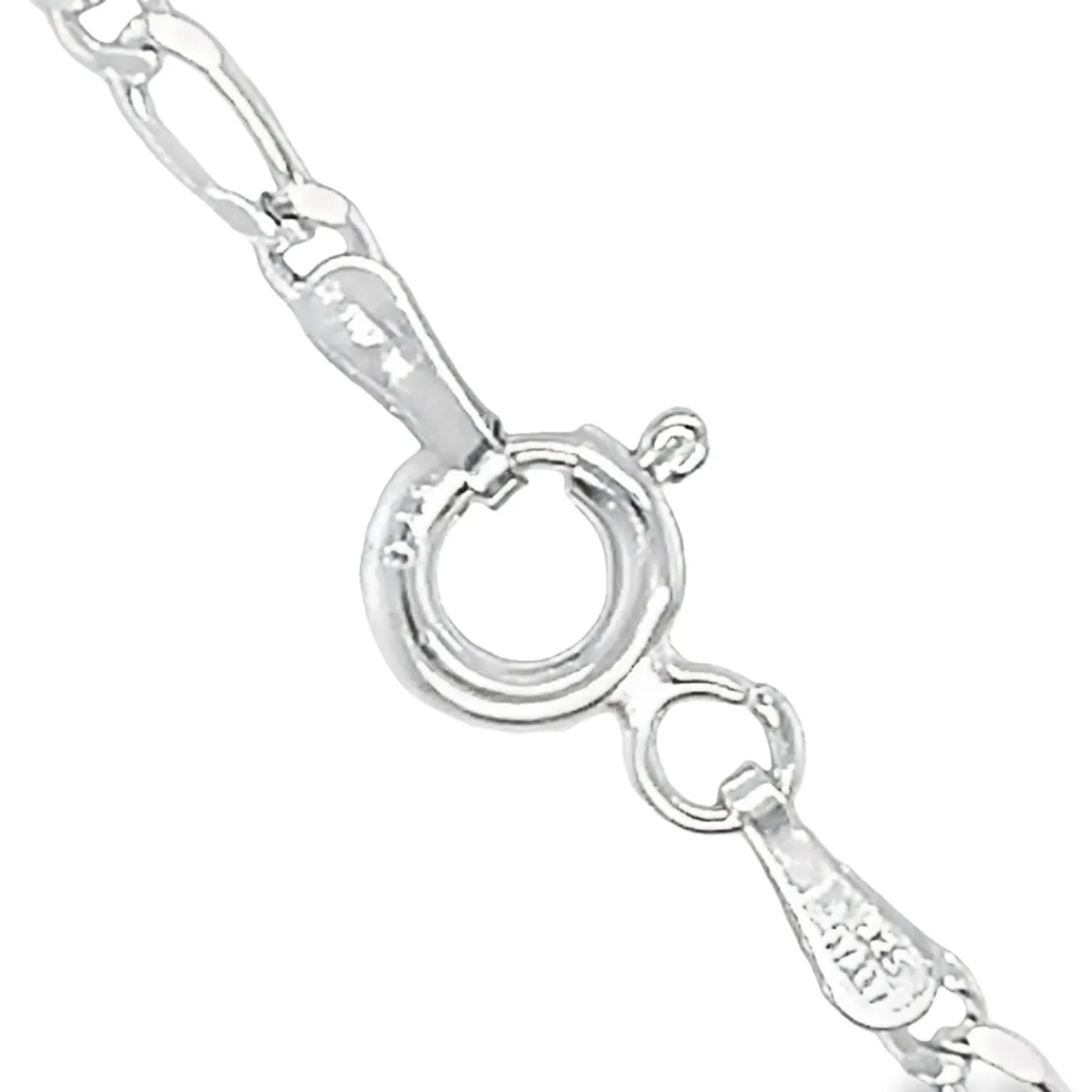 CA273 Figaro Chain Necklace-2mm L060