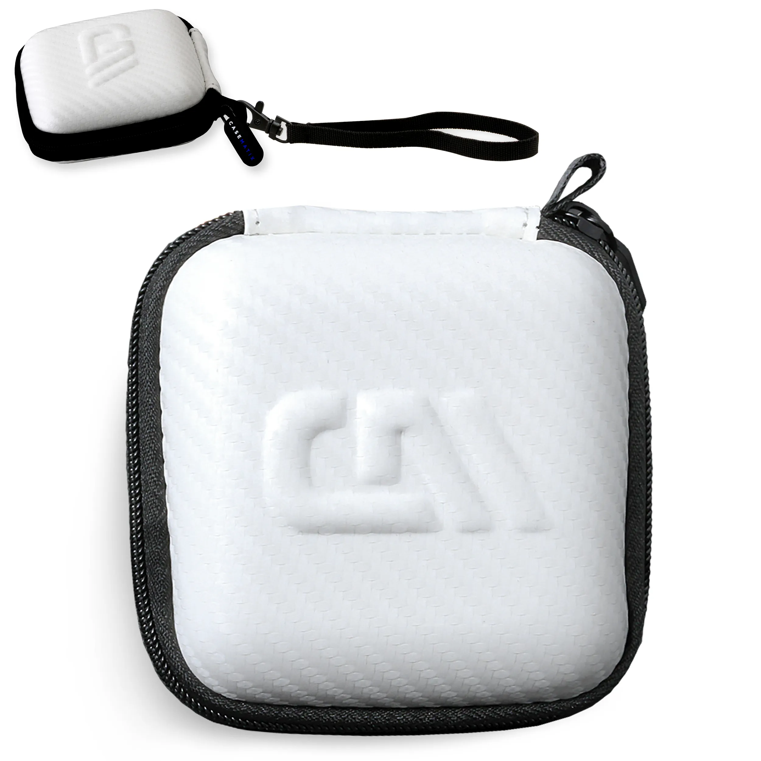 CASEMATIX Carry Case for 2 Sphero Specdrum App Enabled Rings and USB Charging Cable, Includes Case Only