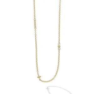 Caviar Gold Gold Caviar Chain Necklace