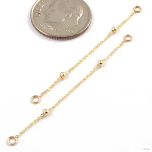 Chime Chain in Gold from Quetzalli