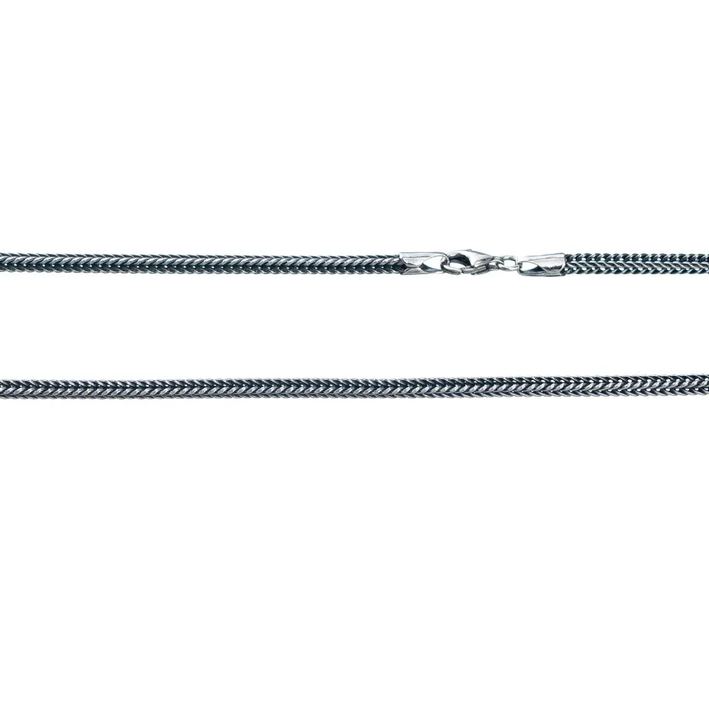 Classic Greek Sterling Silver Chain