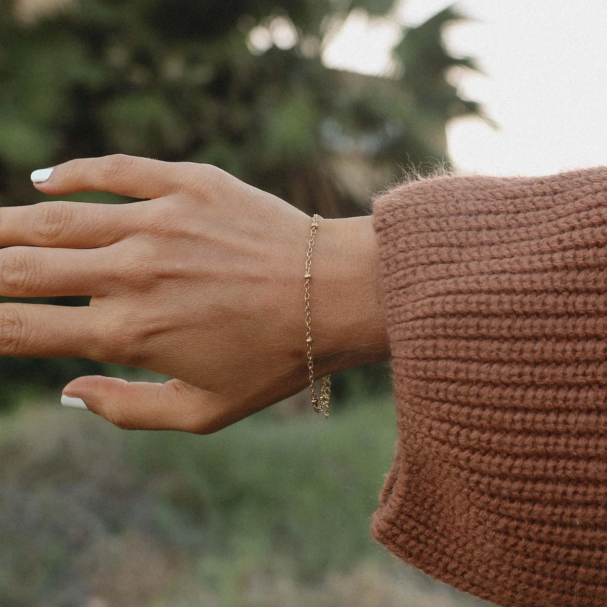 Dainty Beaded Waterproof Bracelet