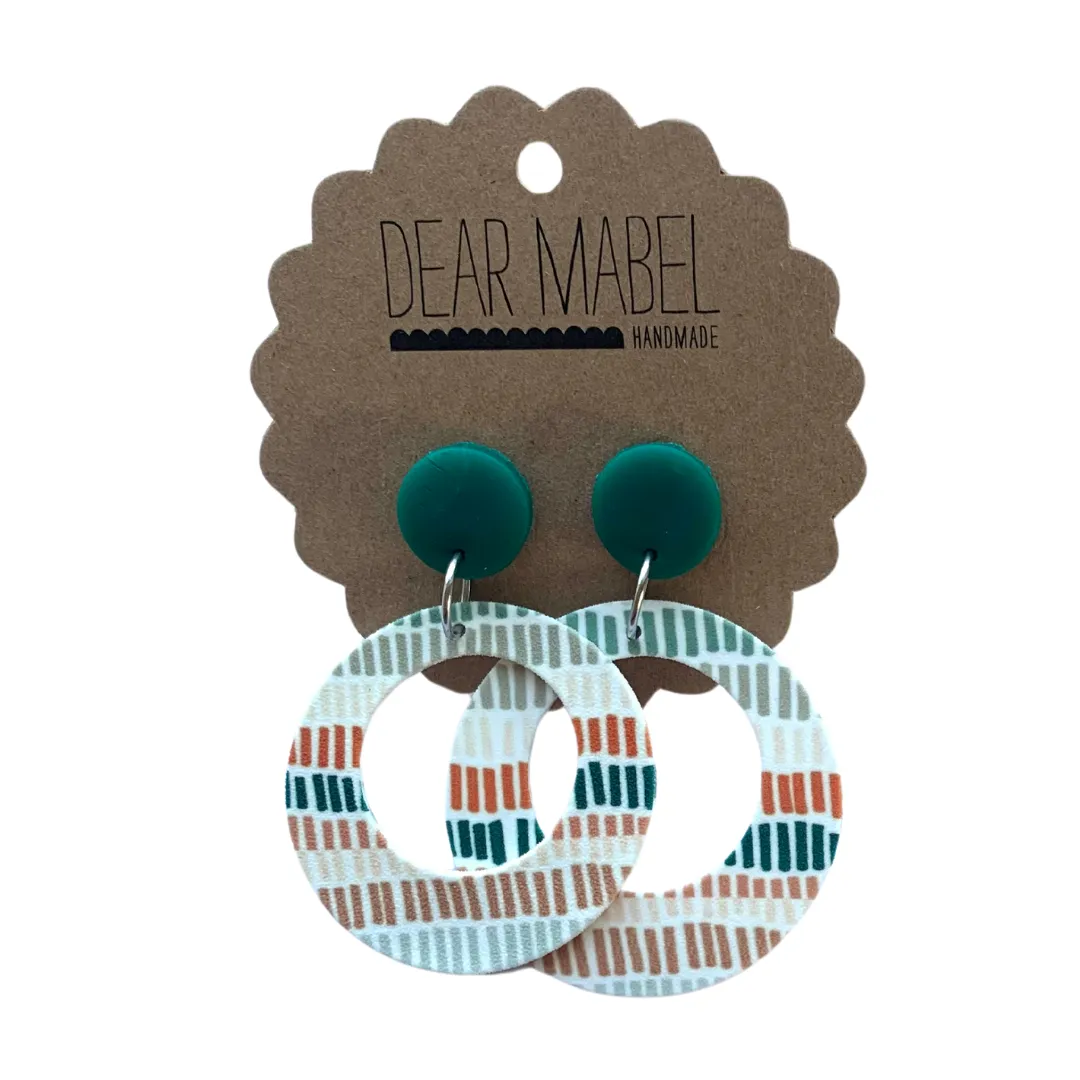 Dear Mabel Handmade - Forest Earrings