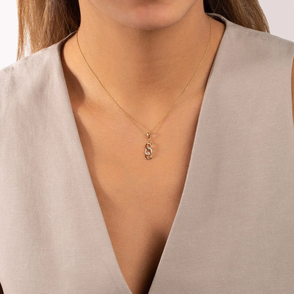 Diamond Chain Pendant