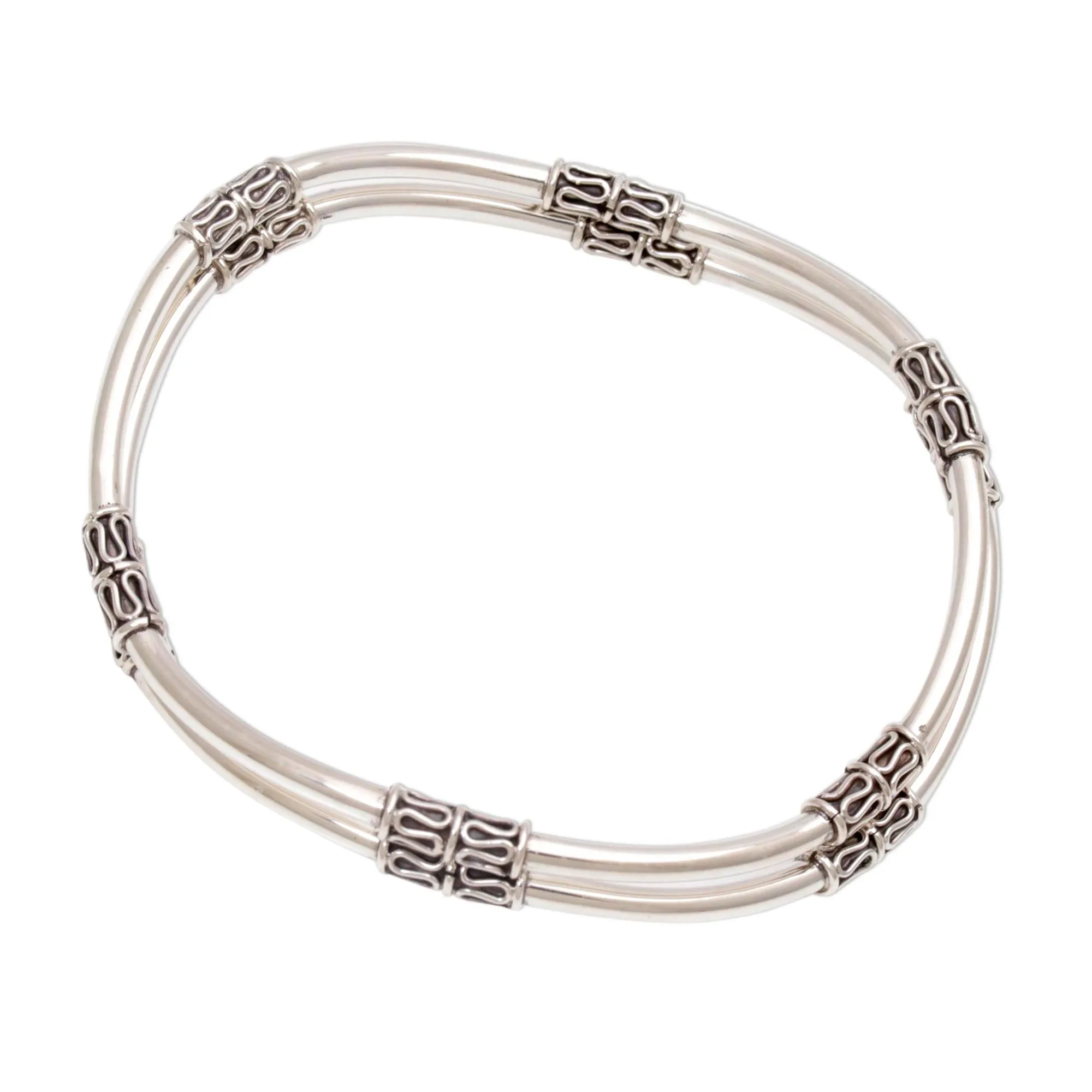 Elements of Life Sterling Silver Bracelet