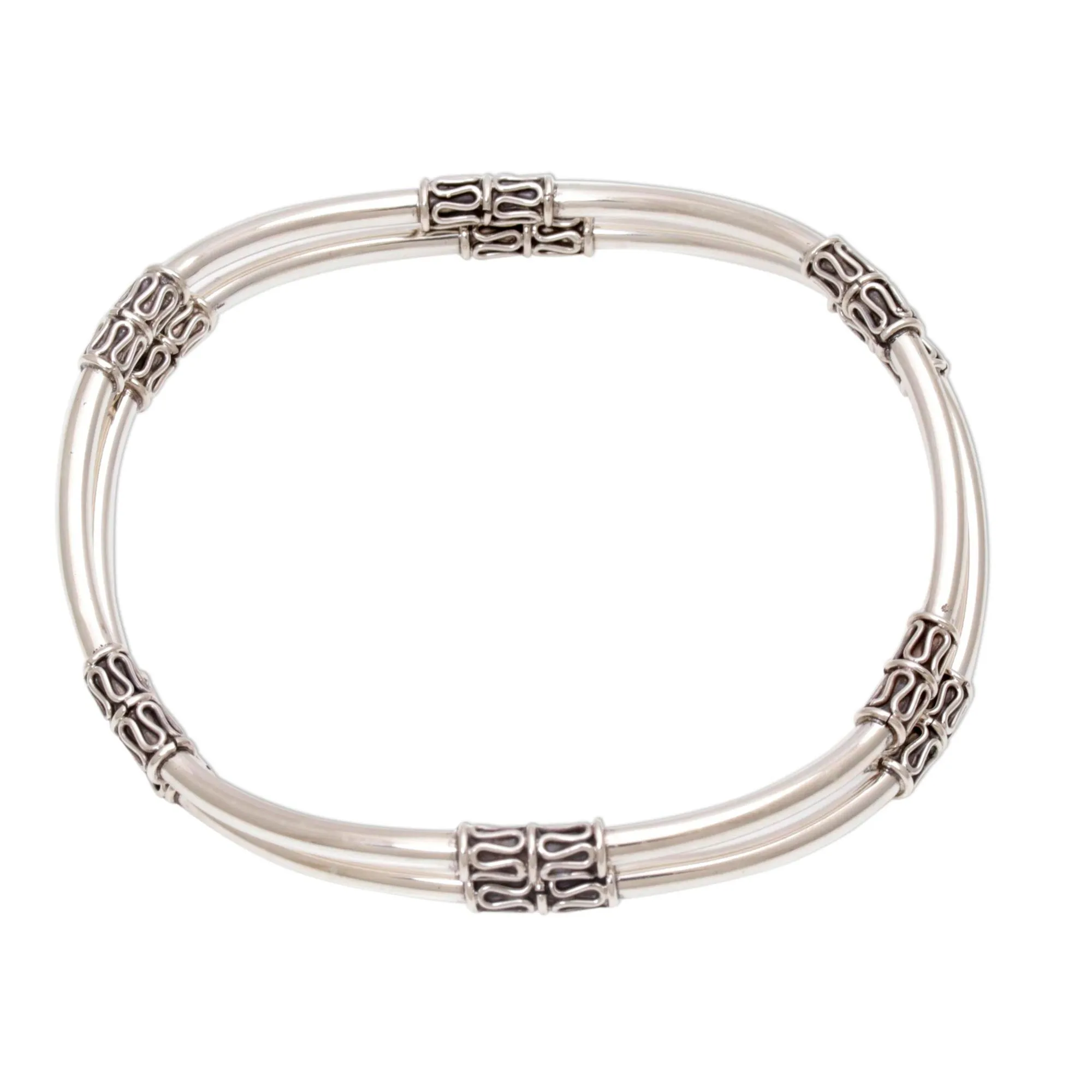 Elements of Life Sterling Silver Bracelet