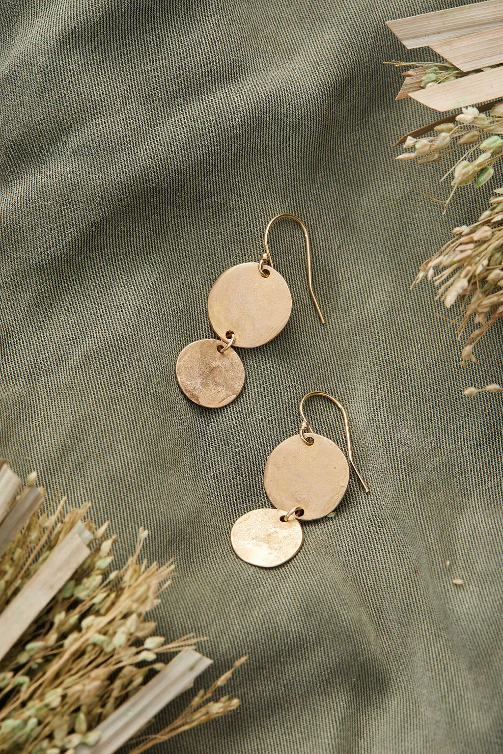 Eos Drop Earrings | Bronze