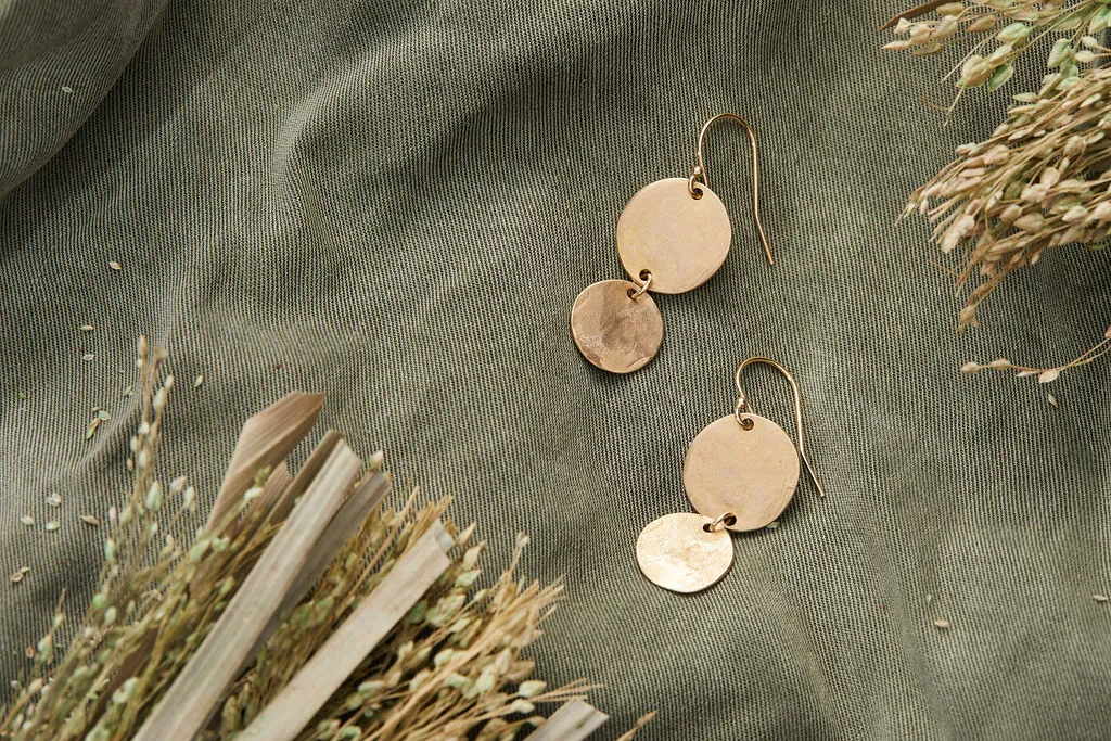 Eos Drop Earrings | Bronze