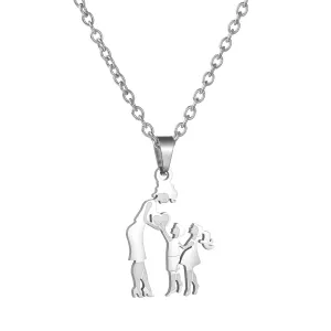 Family Silver Necklaces