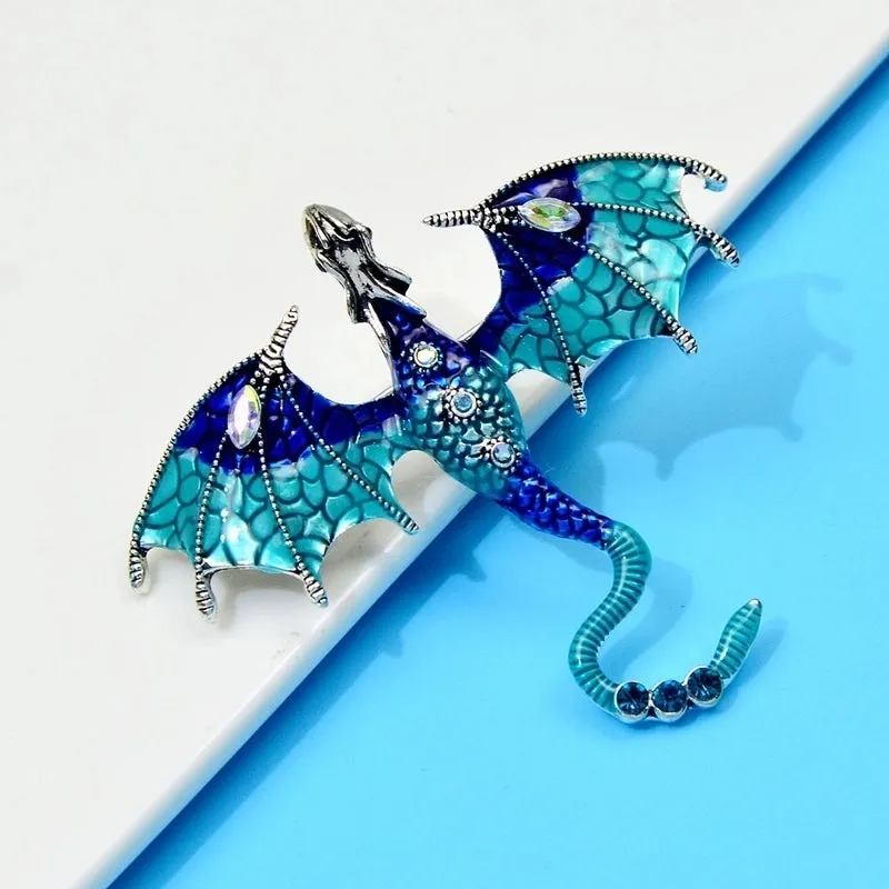 Fashion Pin Animal Metal Plating Diamond Women'S Brooches