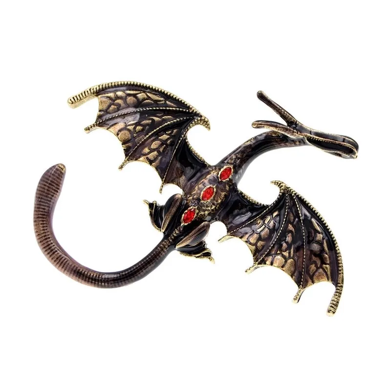 Fashion Pin Animal Metal Plating Diamond Women'S Brooches