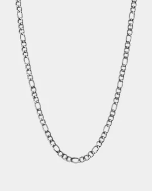 Figaro Chain 3x1 Necklace 4mm