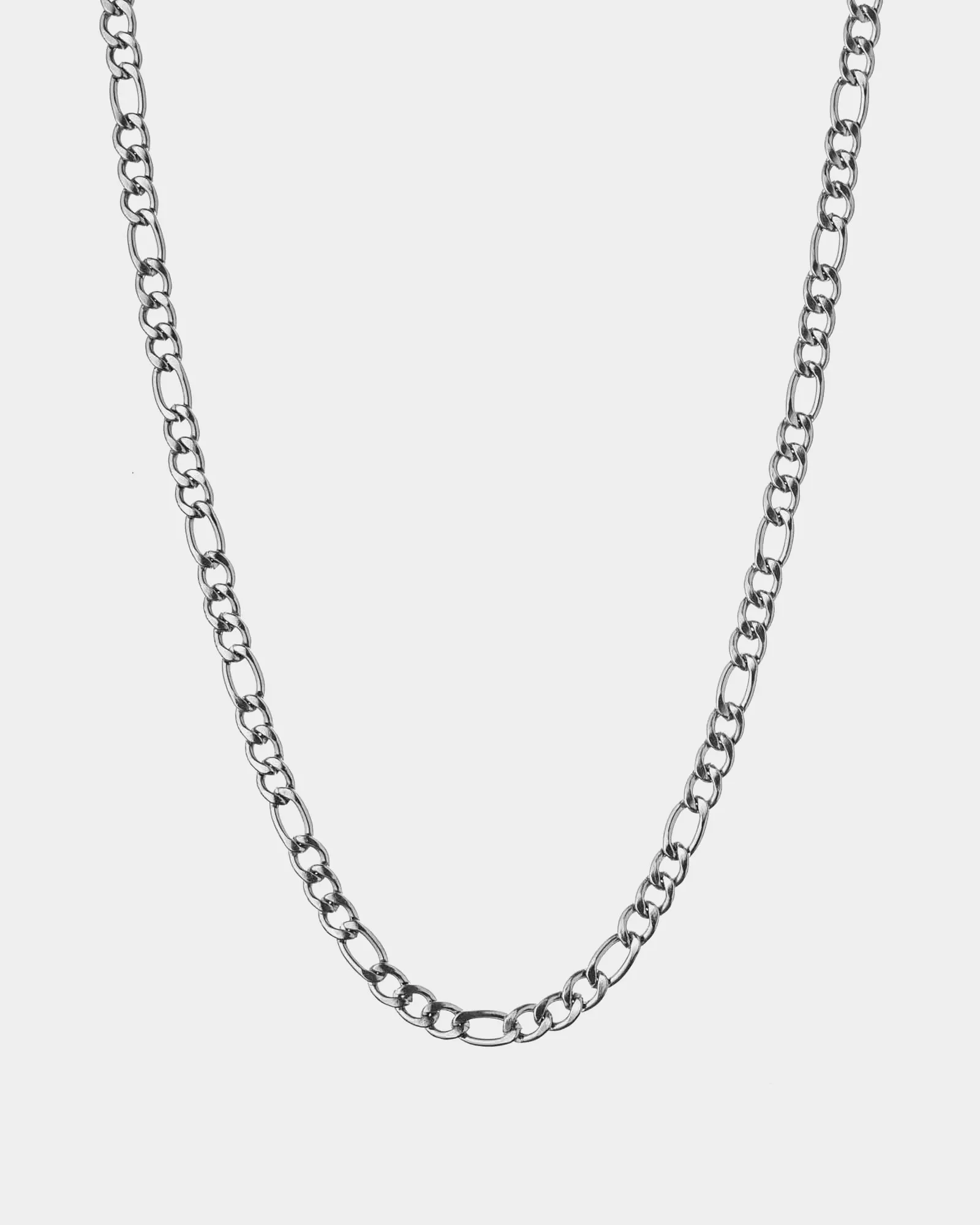 Figaro Chain 3x1 Necklace 4mm