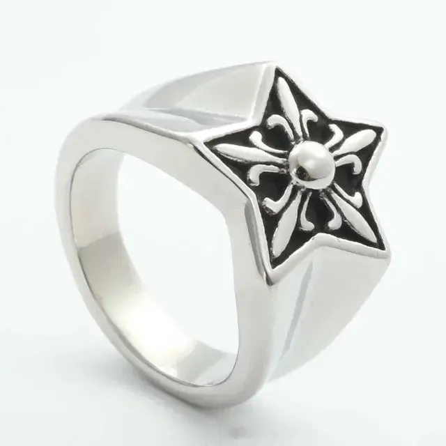 Five-pointed Star Ring