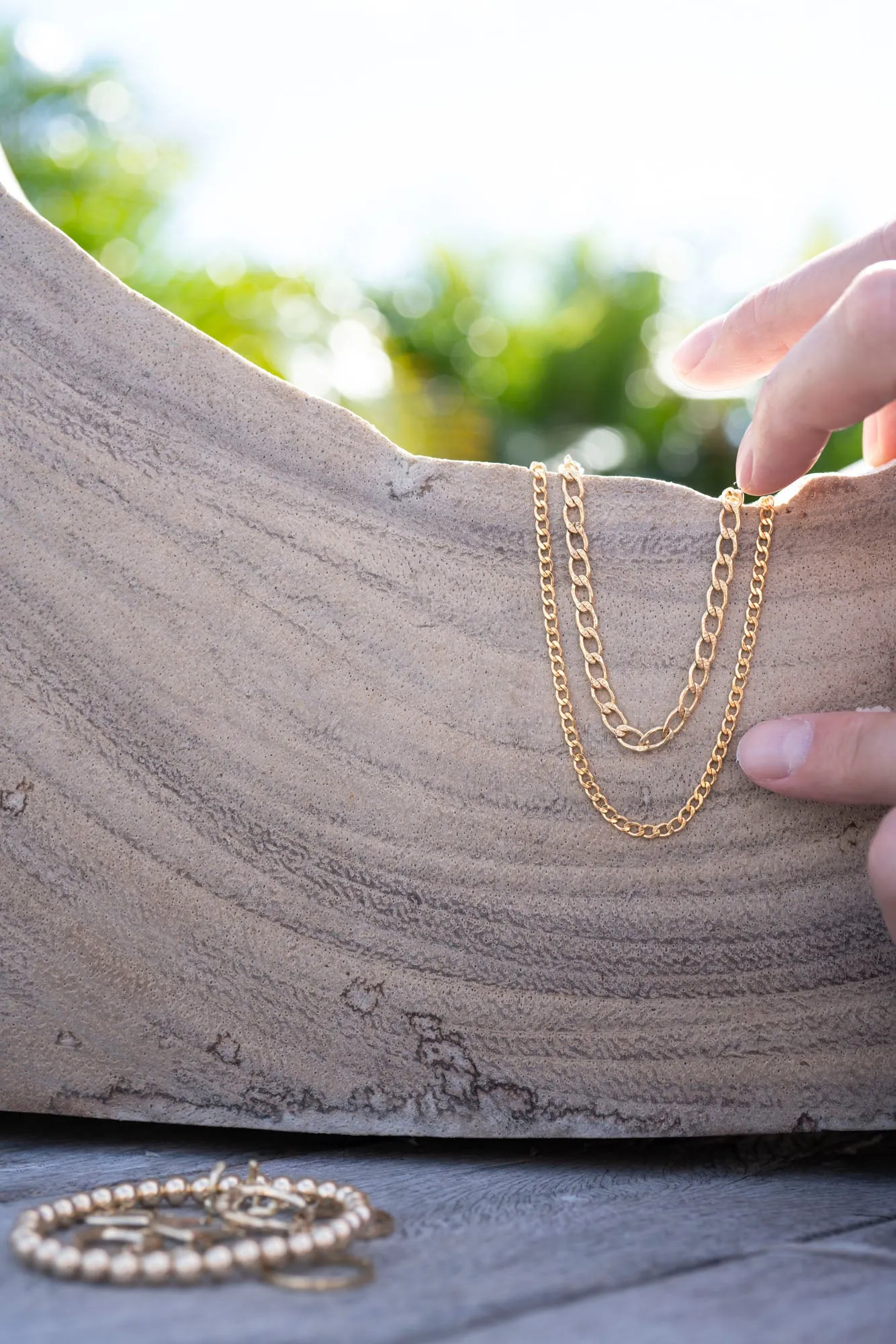 Gold Filled Neptune Necklace