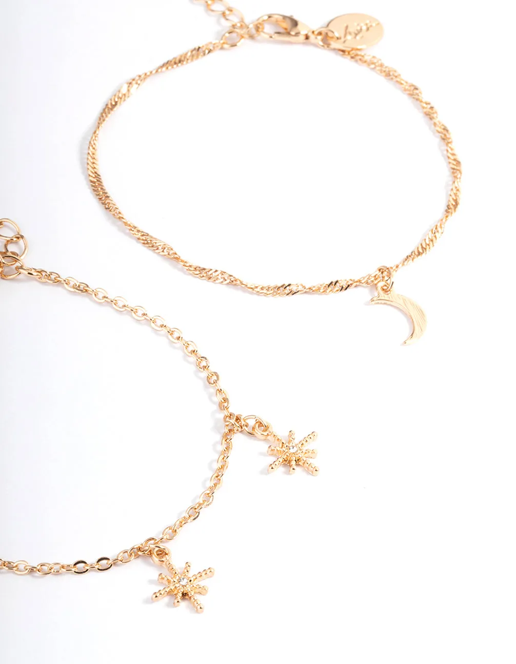 Gold Twist Celestial Bracelet Pack