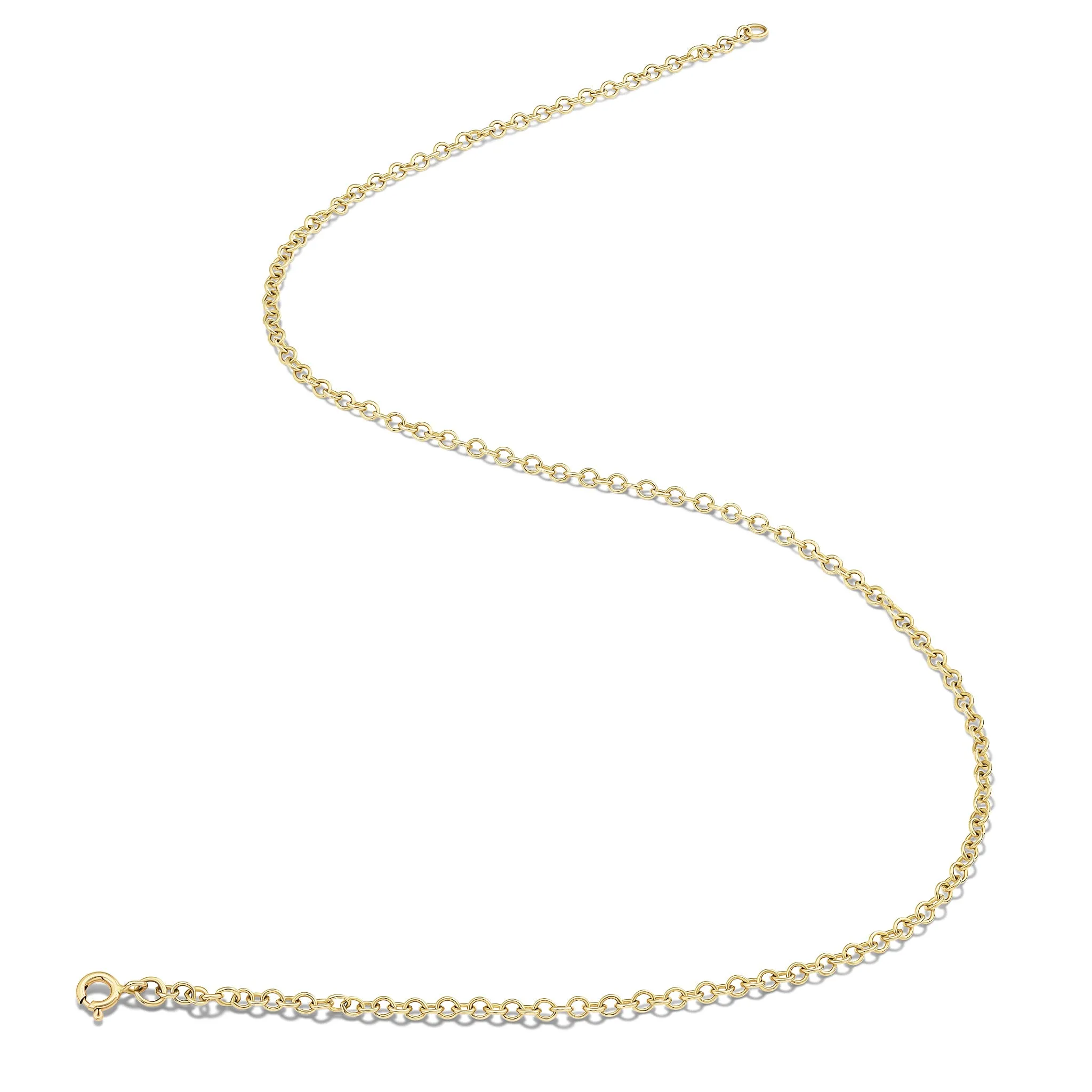 Heavy Trace Chain Yellow Gold