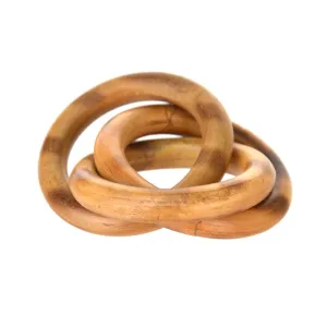 Interlinked Wooden Napkin Ring