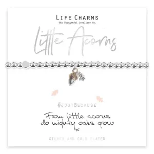 Life Charm Little Acorns Bracelet