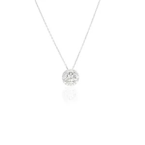 Majestic Halo Diamond Pendant