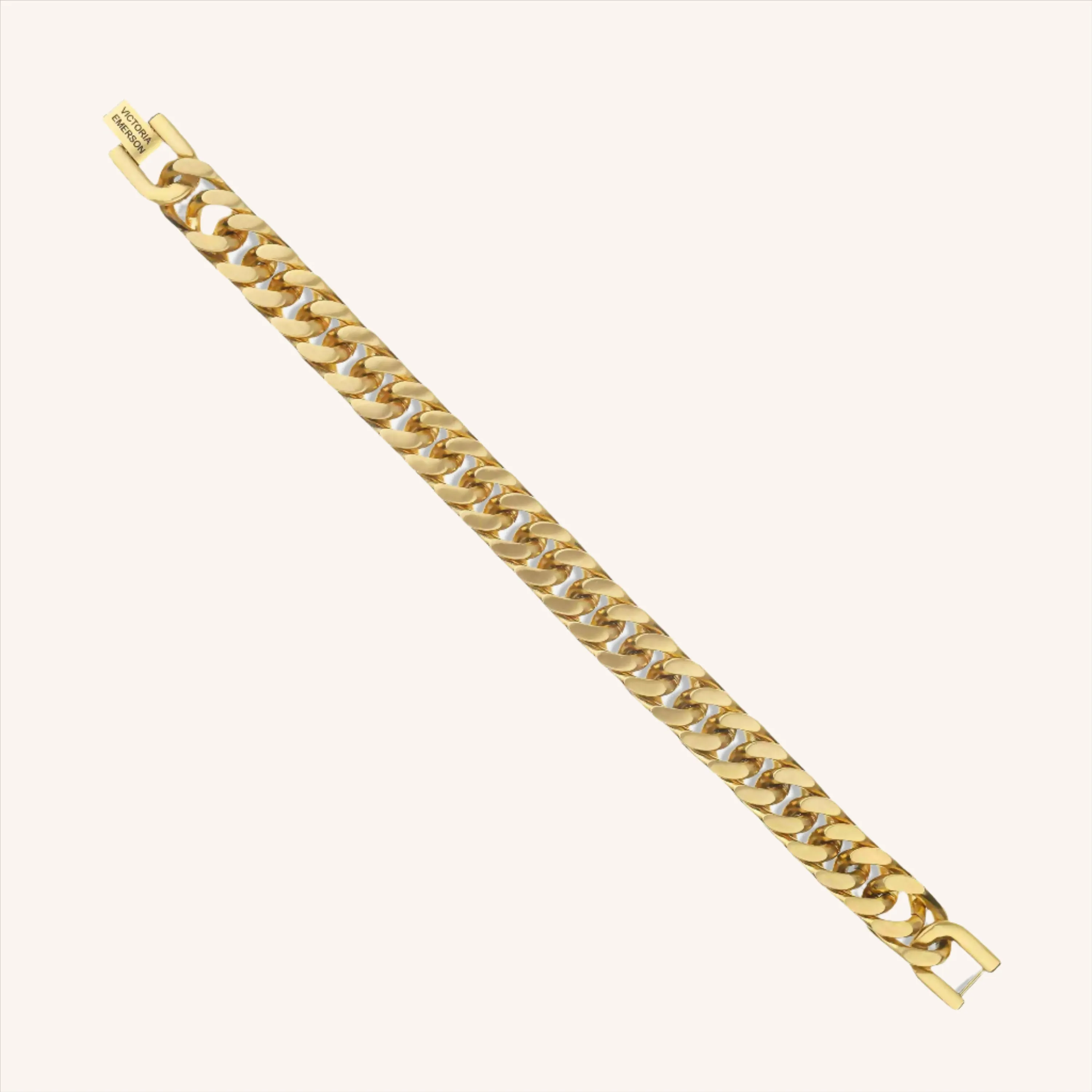 Matte Gold Heirloom Chopin Chain Bracelet