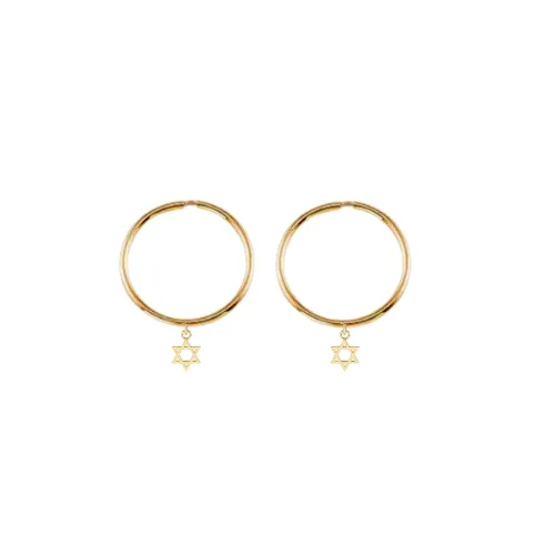 Mini Magen David Hoops