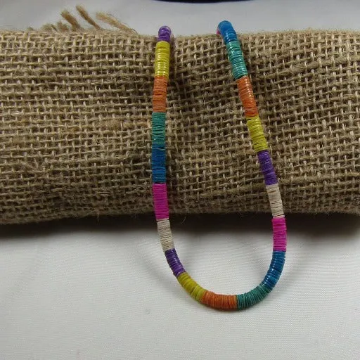 Multi-colored Surfer Necklace