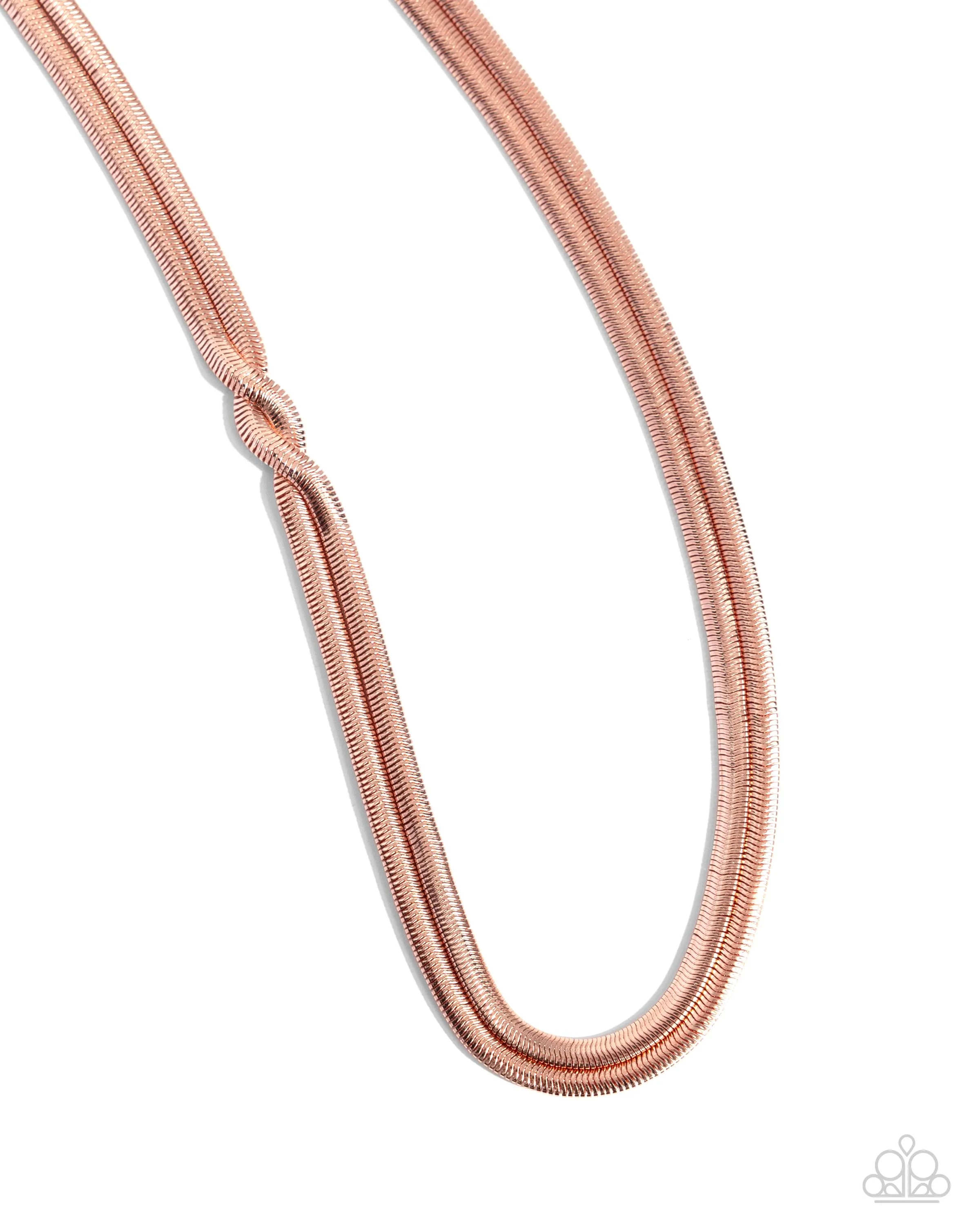 Necklace Tasteful Time - Copper SETE2