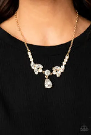 Necklaces Unrivaled Sparkle - Gold N369