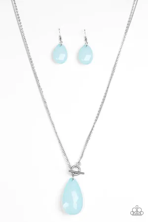 Paparazzi Necklace ~ Spring Storm - Blue