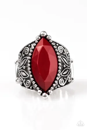 Paparazzi Ring ~ Amazon Adventure - Red