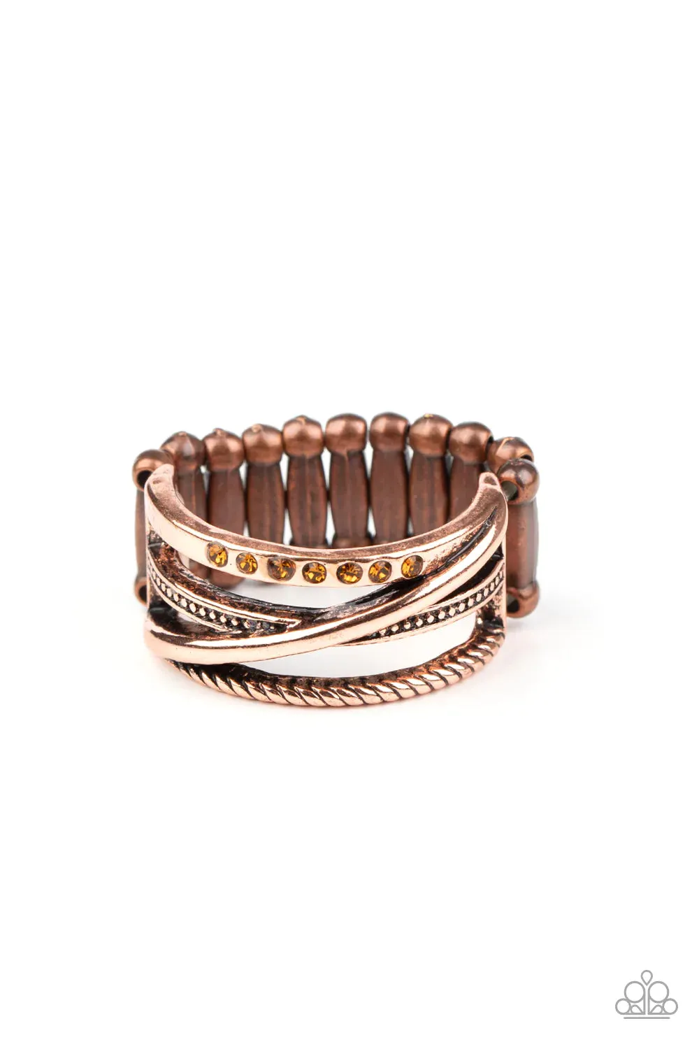 Paparazzi Ring ~ Stay In Your Lane - Copper