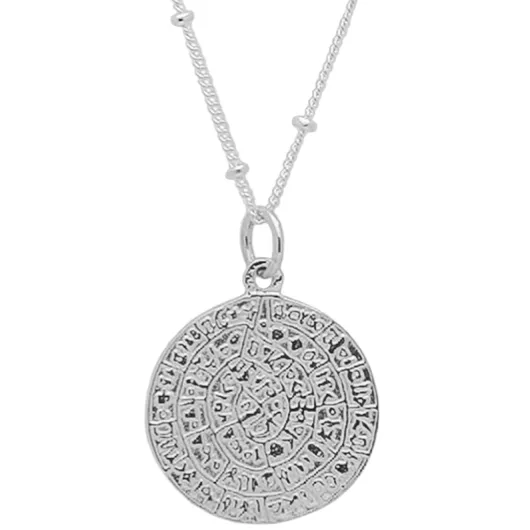 Romy Double Pendant in Silver