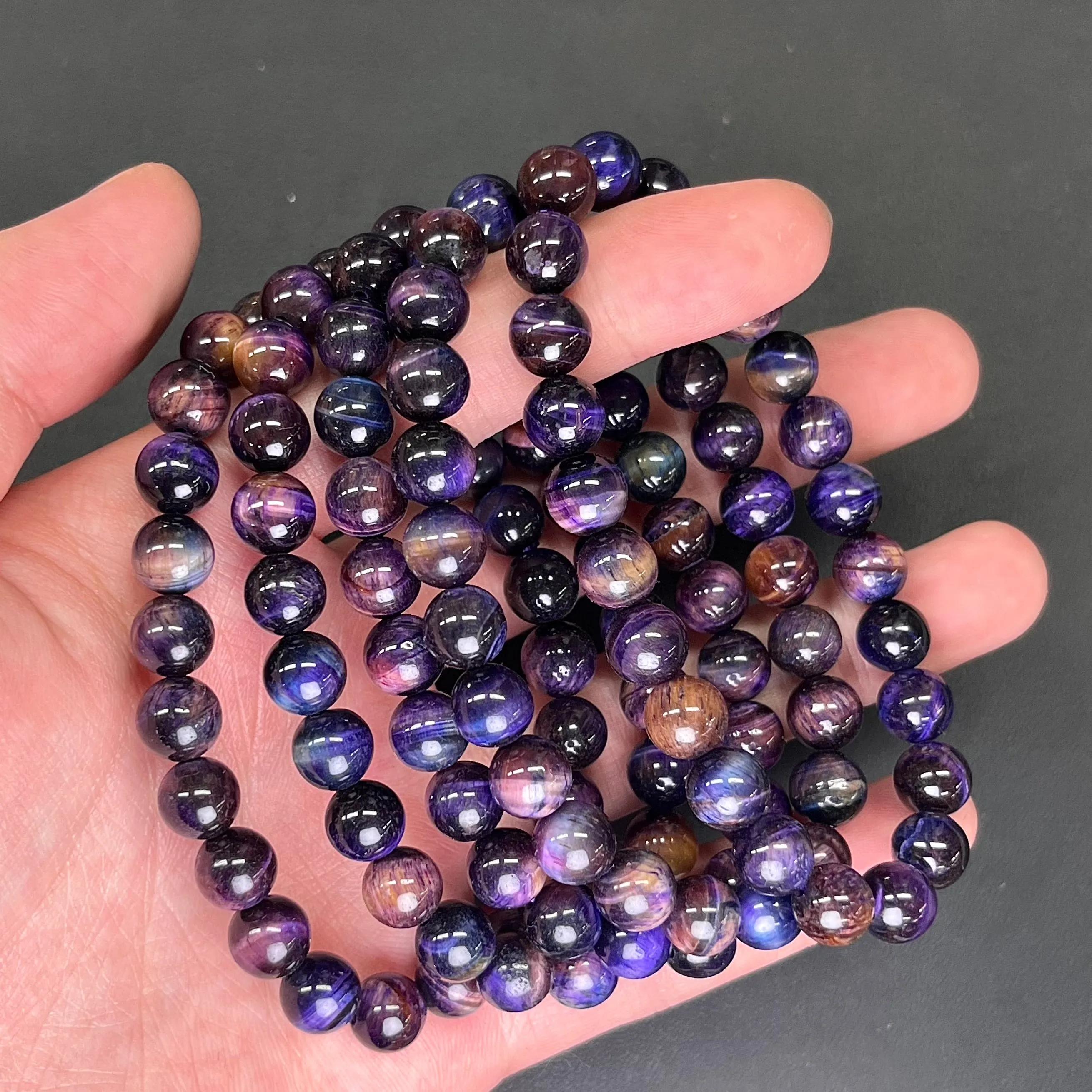 Round Bead Bracelets 8mm