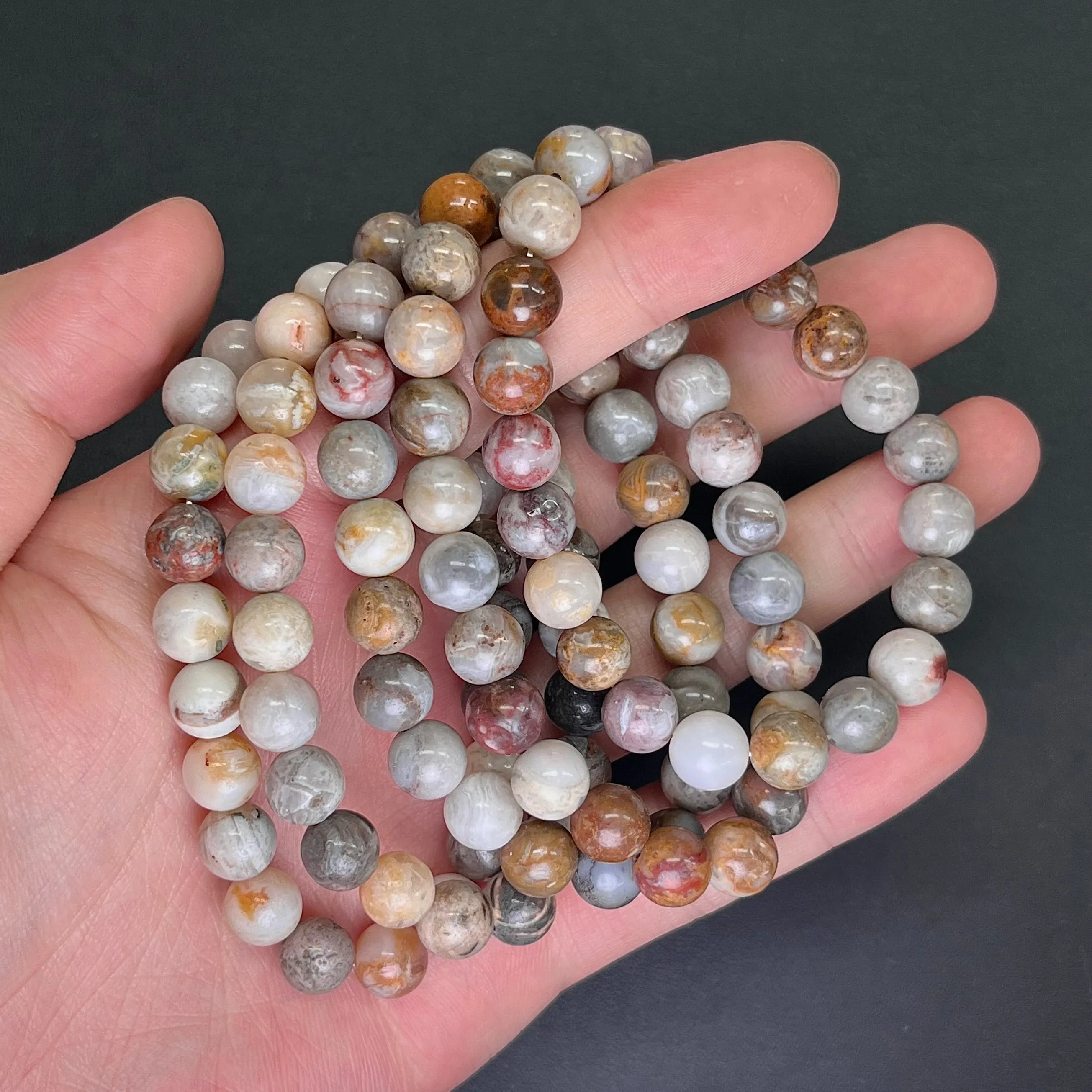 Round Bead Bracelets 8mm