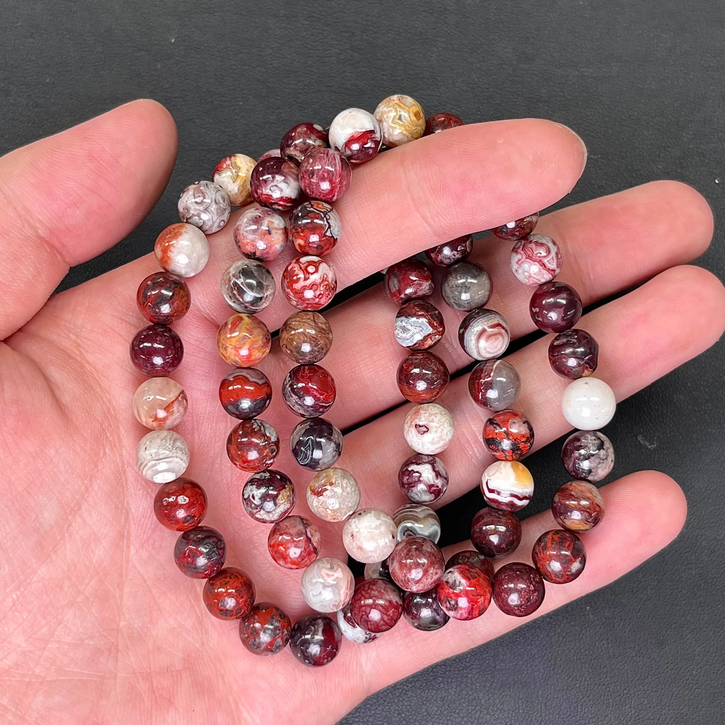 Round Bead Bracelets 8mm