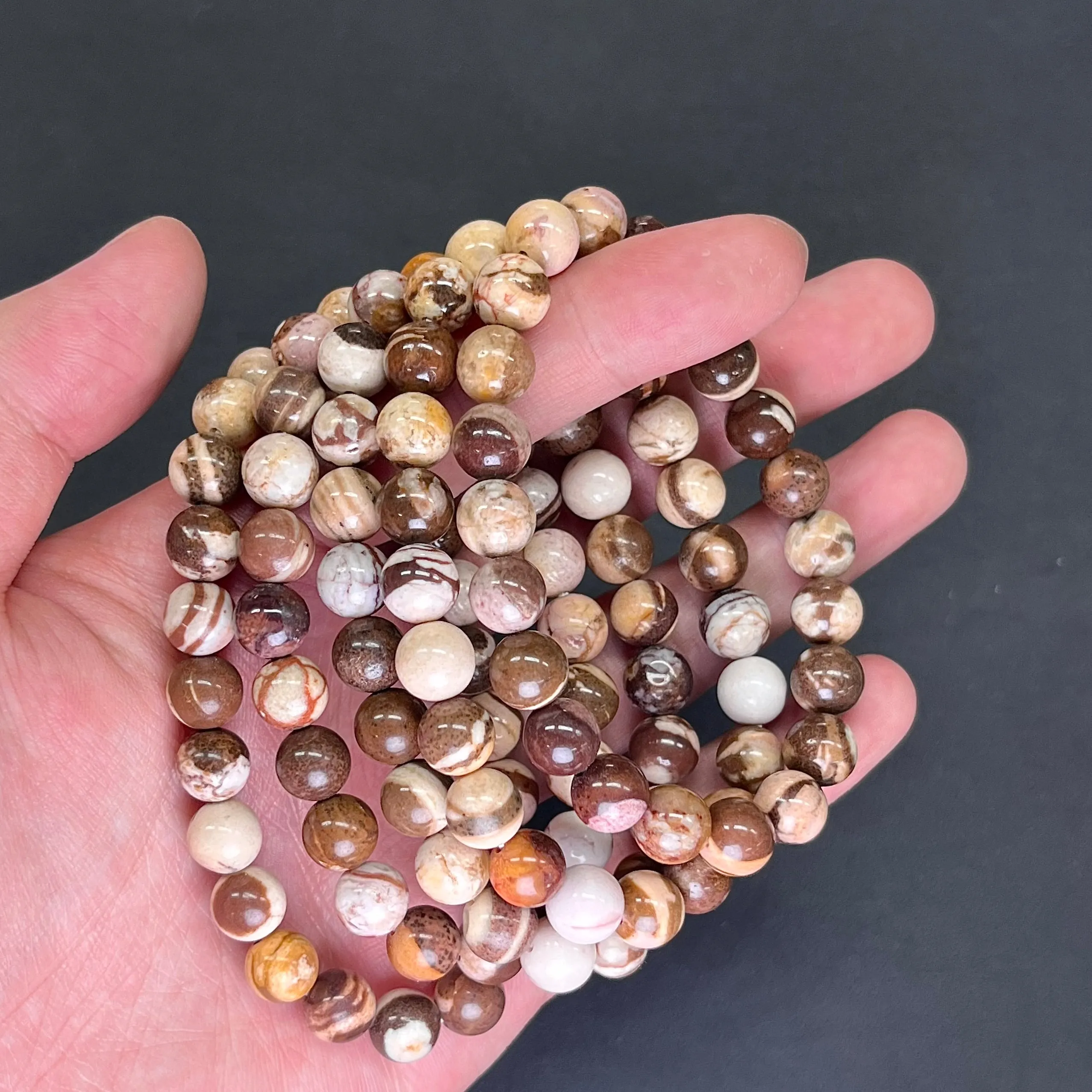 Round Bead Bracelets 8mm