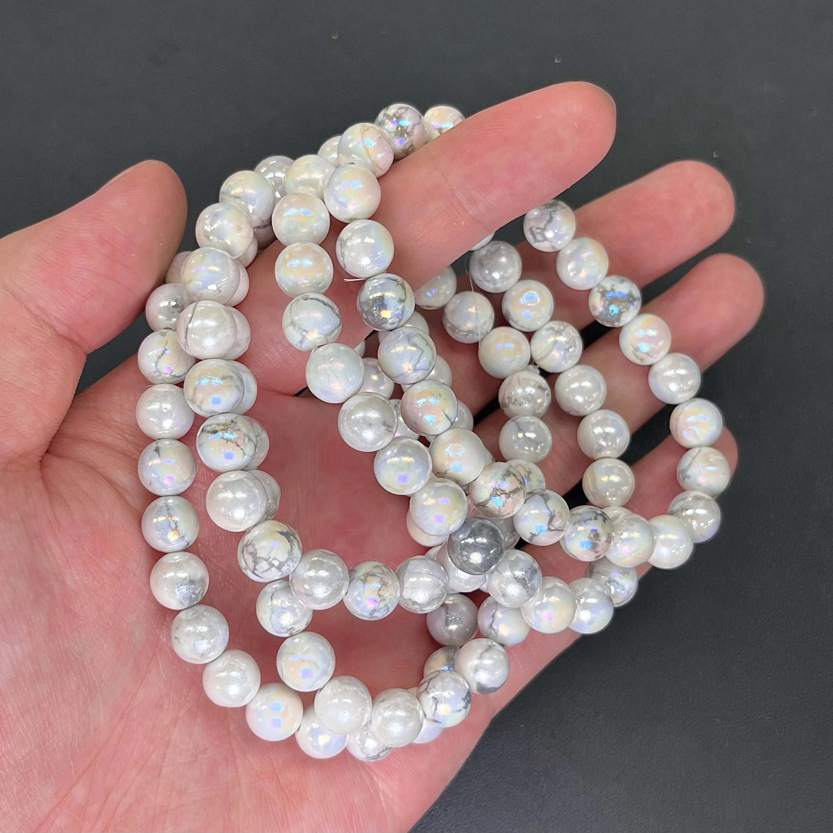 Round Bead Bracelets 8mm