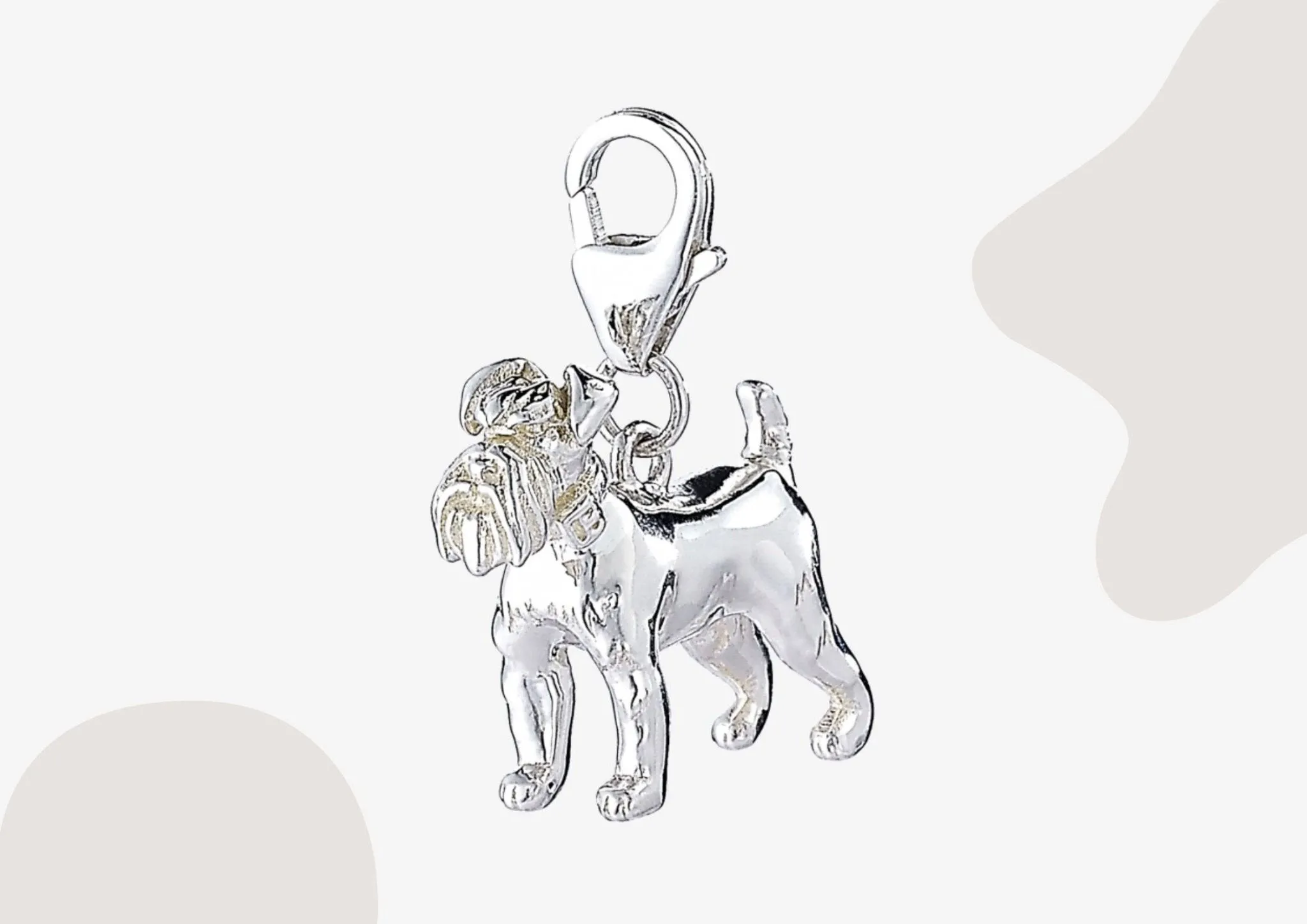 Schnauzer Silver Charm