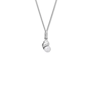 Shell Necklace Pendant Silver - Pearl