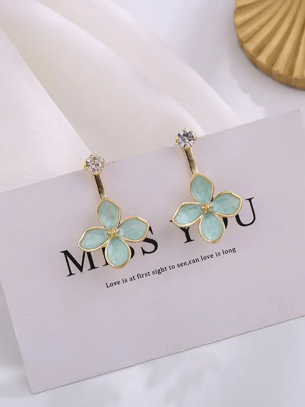 Simple Elegance Petal Earrings