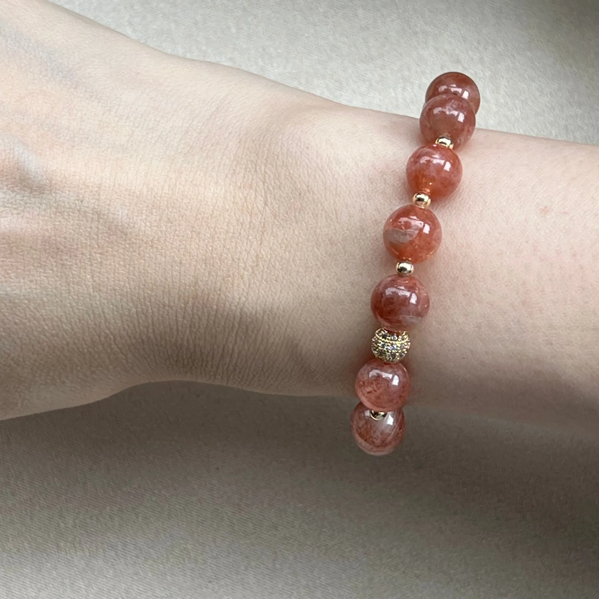 Spirited Sunstone Baby Diadem Bracelet