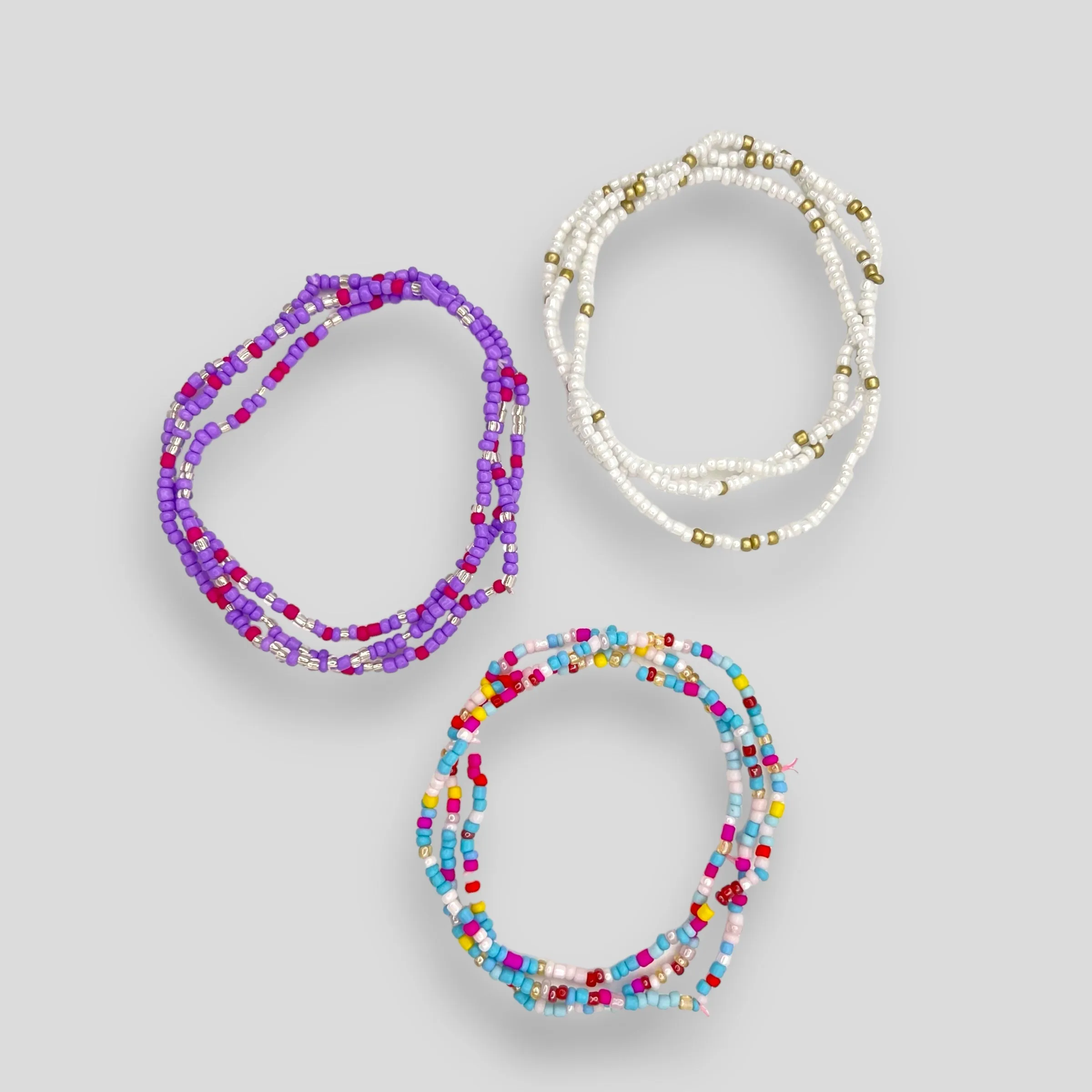 Stackable Beaded Bracelets