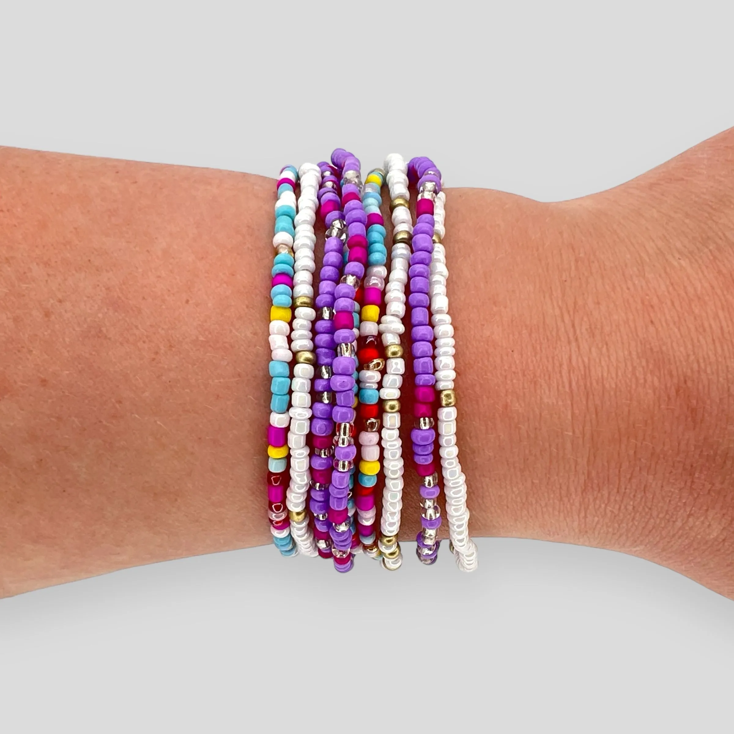 Stackable Beaded Bracelets