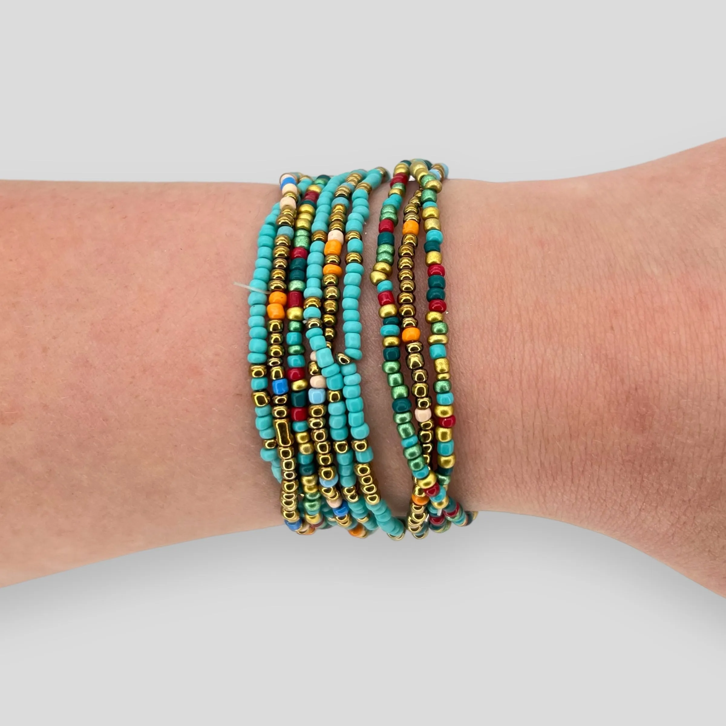 Stackable Beaded Bracelets